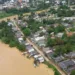 Em Assis Brasil o Rio Acre já baixou mais de 3,5 metros. Agora, a preocupação maior é em Brasileia e Epitaciolândia, pois o nível do rio continua subindo (Divulgação Secom Acre)