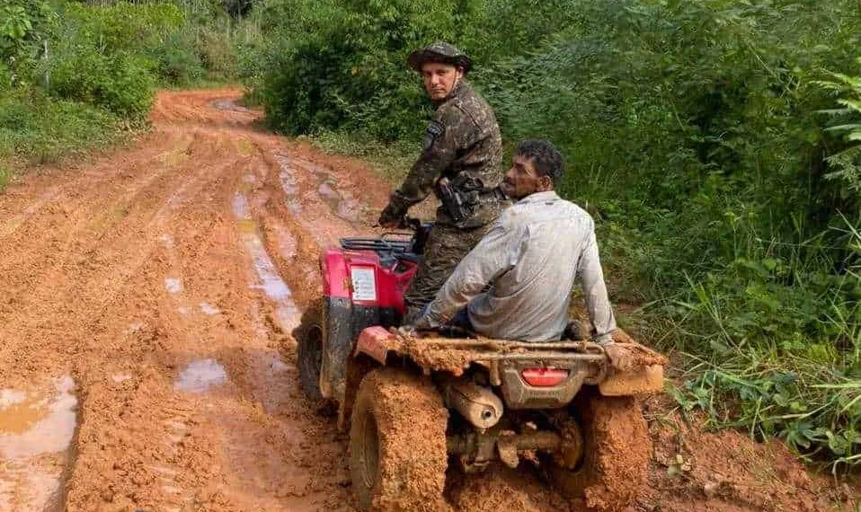 Após 5 dias perdido na mata, trabalhador é resgatado pela Polícia Militar