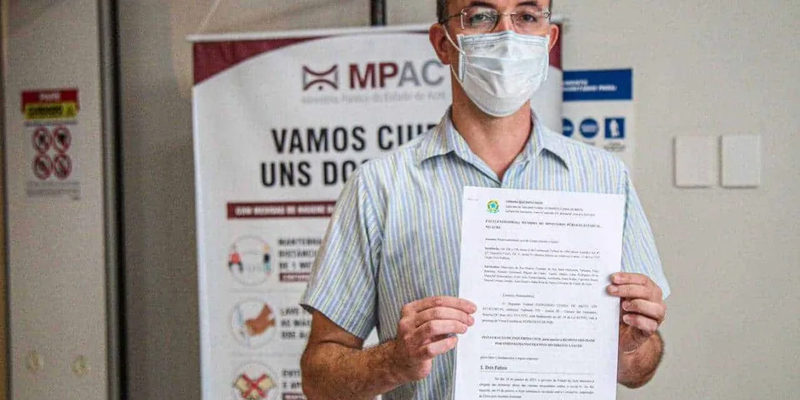 Leo de Brito quer respostas para a lentidão na vacinação (Foto: Assessoria)