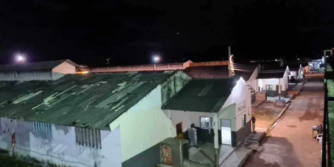 Presos do Pavilhão K do Chapão foram flagrados tentando fugir do presídio na noite de sexta-feira, 12 (Foto: Assessoria)