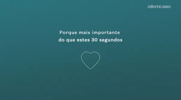 O Boticário troca espaço para lançamento de produto por alerta sobre cuidados de combate à pandemia