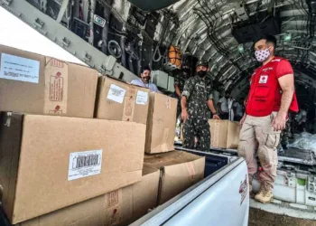 Acre recebeu 15 toneladas em doações da Cruz Vermelha Brasileira (Foto: Gecom TJ/AC)