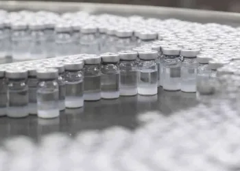 Vials containing CoronaVac, Sinovac's vaccine against the coronavirus disease (COVID-19), are seen at Butantan biomedical production center in Sao Paulo, Brazil January 22, 2021. REUTERS/Amanda Perobelli