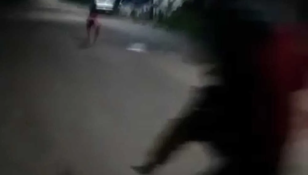 Bandidos estavam altamente armados (Foto: Reprodução)