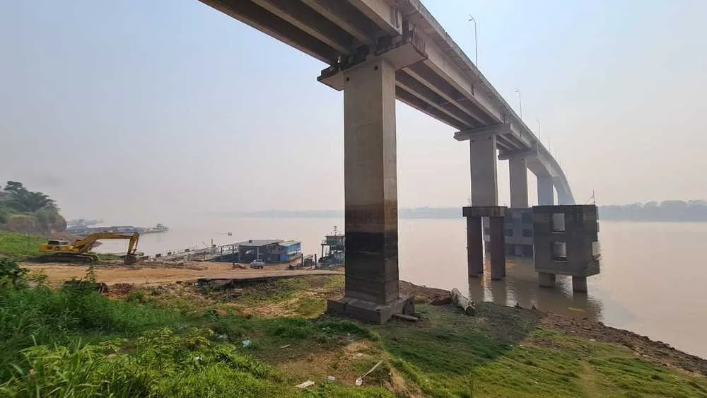 Inauguração da ponte sobre o Rio Madeira deve ficar para maio, afirma superintendente do Dnit de Rondônia
