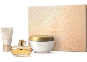 Kit Lily
-	Fragrância Lily EDP
-	Creme Acetinado Lily
-	Creme Hidratante para Mãos Lily
-	Preço: 304,90 e R$ 294,90 (NE)