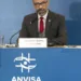 Diretor-presidente da Anvisa Antônio Barra Torres fala durante a abertura da reunião.