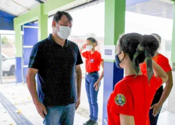 Roberto Duarte participou de agenda de “boas-vindas” aos professores da Escola Cívico-Militar Wilson Barbosa