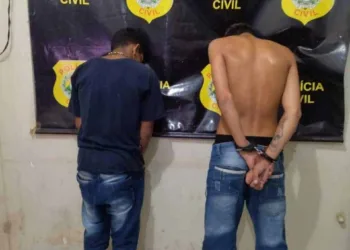 o homem foi recolhido ao presídio e o adolescente foi colocado à disposição da Justiça