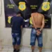 o homem foi recolhido ao presídio e o adolescente foi colocado à disposição da Justiça