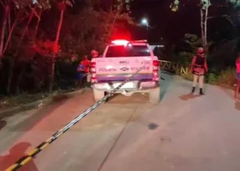 Jovem é executado a tiros, na frente da mulher e do filho, no bairro Areal