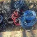 Fios de cobre roubados