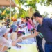 “Eu vibro com cada dose aplicada”, disse Roberto Duarte no Arraial da Vacinação