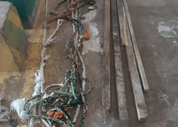 Policiais apreendem cordas e ganchos que seriam utilizadas para fuga em presídio