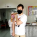 O jovem Gabriel Alves, de 27 anos, registrou momento da vacina. Arquivo pessoal)