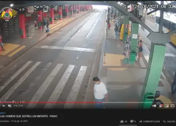 Soldado da PM salva homem que teve infarto no Terminal Urbano