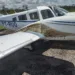 Avião bomotor é da empresa Ortiz (Foto: Assessoria)