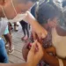 Moradores da zona rural recebem vacinas contra a covid-19 e influenza