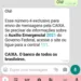 Caixa enviará informações para beneficiários do Auxílio Emergencial via Whats App