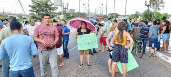 uber, protesto, ponte metálica