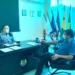 Roberto Duarte se reúne com comandante da PM e representantes do Cadastro de Reserva