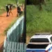 Vídeo foi registrado por moradores do local . (Reprodução YouTube)