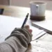 estudante, estudo, caderno, escrever