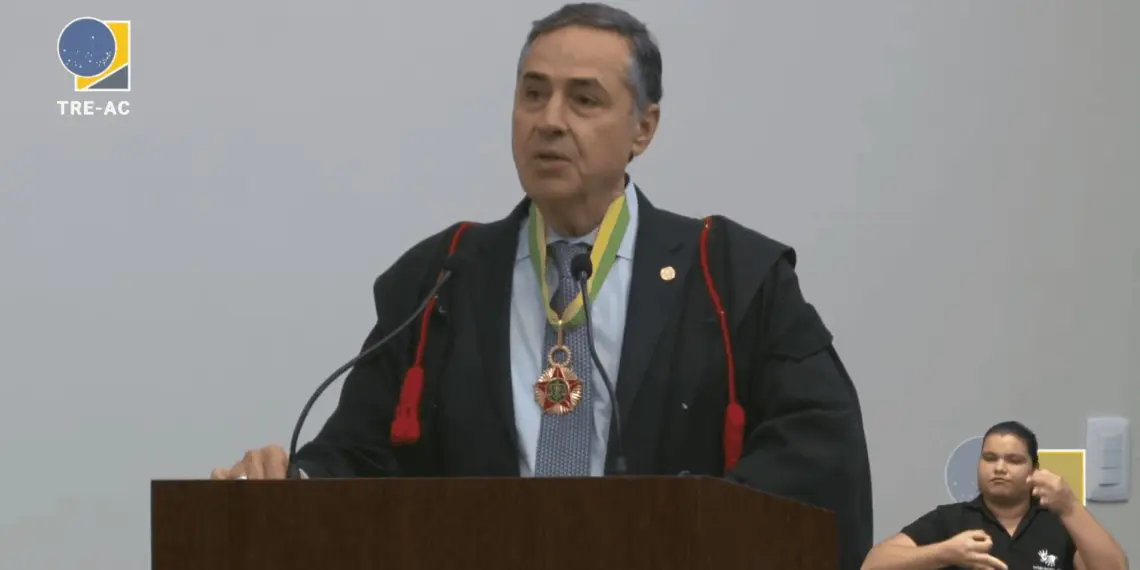 Ministro defendeu a democracia e o sistema eletrônico de votação. (Foto: Reprodução YouTube)