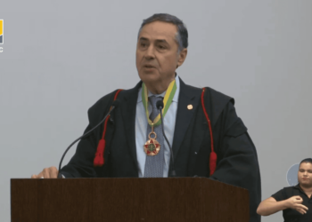 Ministro defendeu a democracia e o sistema eletrônico de votação. (Foto: Reprodução YouTube)