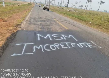 pixação, br 317, Jarbas soster