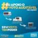 Nas redes sociais, Roberto Duarte defende voto auditável