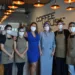 Eveline Alencar e a chef de cozinha Márcia Papayannaros receberam alguns convidados para celebrar os dois anos do Coffee House