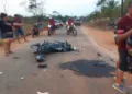 Quatro pessoas ficam gravemente feridas após motos colidirem de frente, na Capital