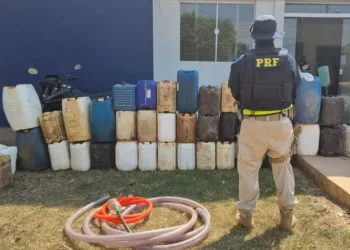 combustível apreendido prf