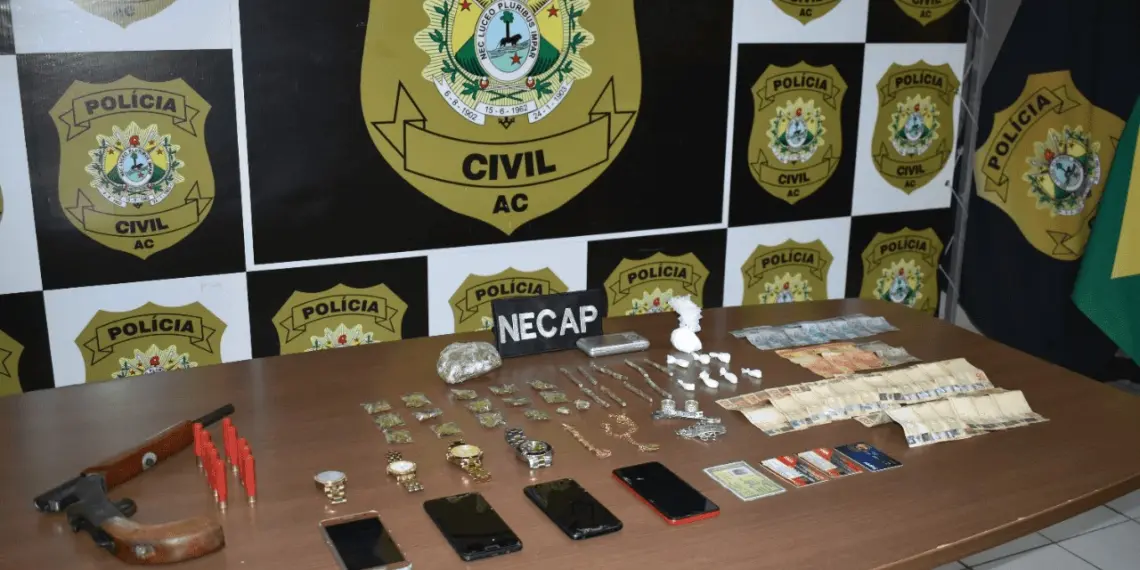 drogas casal preso polícia civil