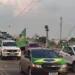 Centenas de manifestantes comparecem a ato a favor de Bolsonaro no Acre