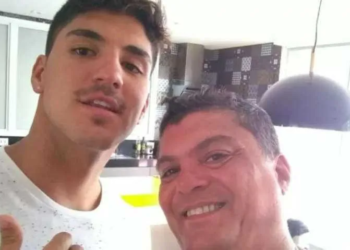 © Claudio se aproximou do filho após alerta de Yasmin Brunet (Foto: Arquivo pessoal)