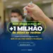 É com muita alegria que podemos dizer que o nosso Estado chegou a 1 milhão de vacinas disponíveis