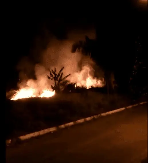 Incêndios nas matas urbanas assustam moradores no final de semana em Rio Branco 1 Incêndios nas matas urbanas assustam moradores no final de semana em Rio Branco