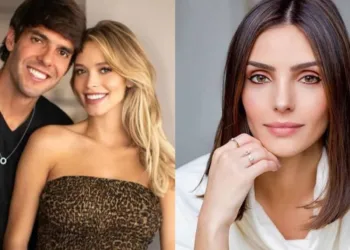 ‘Esse holofote não é nosso’, diz Carol Dias sobre não parabenizar ex de Kaká por casamento