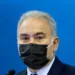 Ministro da Saúde, Marcelo Queiroga, fala à imprensa no ministério da Saúde, sobre a vacinação contra o covid-19