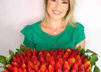 morango em casa