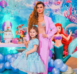 Roupa de Mirella Santos para festa de aniversário da filha dá o que falar na web; veja
