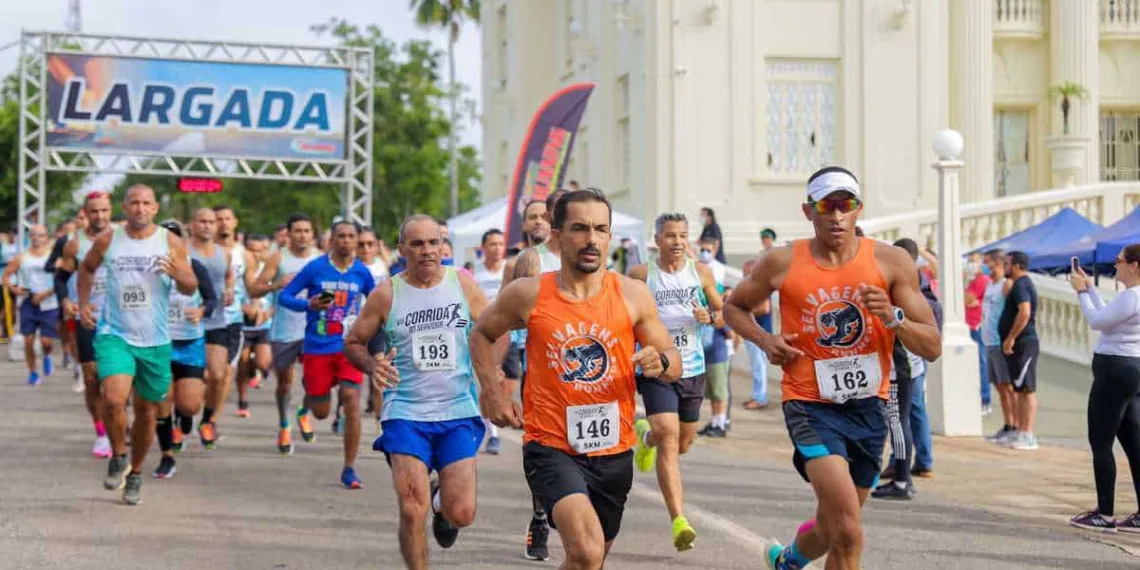 'Corrida do Servidor' reúne quase 300 pessoas nas ruas da Capital e encerra semana comemorativa