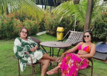 Eli Barbosa e Ingrid Barbosa escolheram o Nordeste para merecido descanso antes da correria de fim de ano