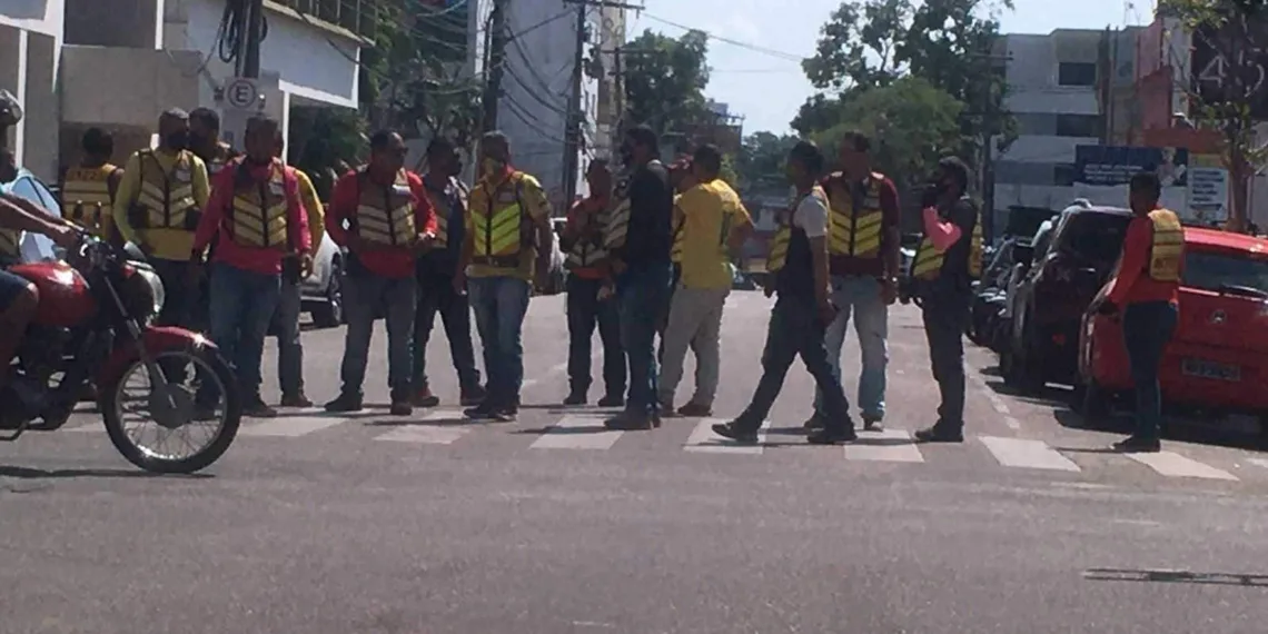 manifestação mototaxistas