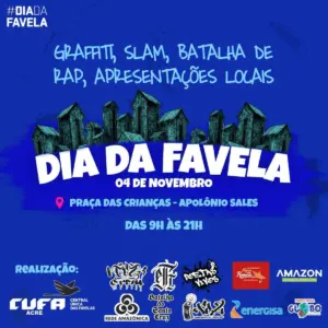 Com serviços gratuitos, sorteio e Slam, Dia da Favela é comemorado em Rio Branco 2 Com serviços gratuitos, sorteio e Slam, Dia da Favela é comemorado em Rio Branco