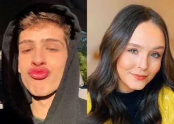 João Guilherme e Larissa Manoela são flagrados juntos em festa