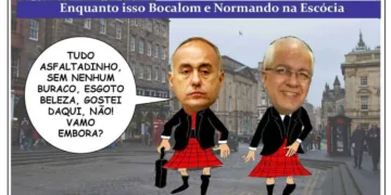 Enquanto isso, Bocalom e Normando na Escócia...