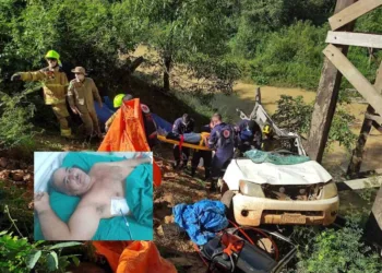 'É um milagre estar vivo': motorista de caminhonete da Emurb relata o acidente e diz que tem fé que vai voltar a andar